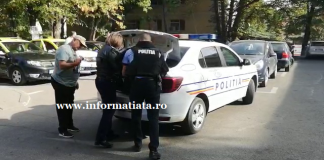 intervenție polițiști dornean cu pistol in spital