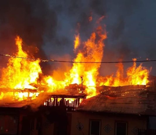 incendiu Ciocănești