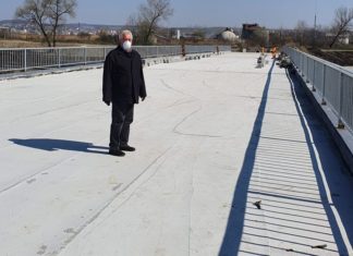 finalizare lucrări podul peste râul Suceava