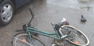 accident bicicletă, sursă foto Bihon