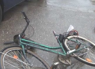 accident bicicletă, sursă foto Bihon