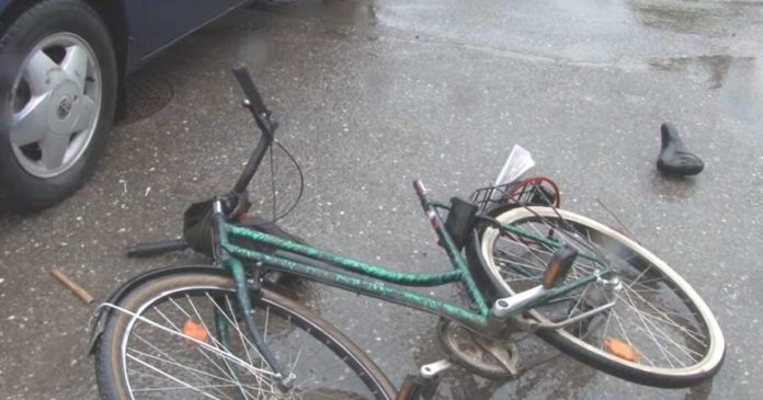 accident bicicletă, sursă foto Bihon