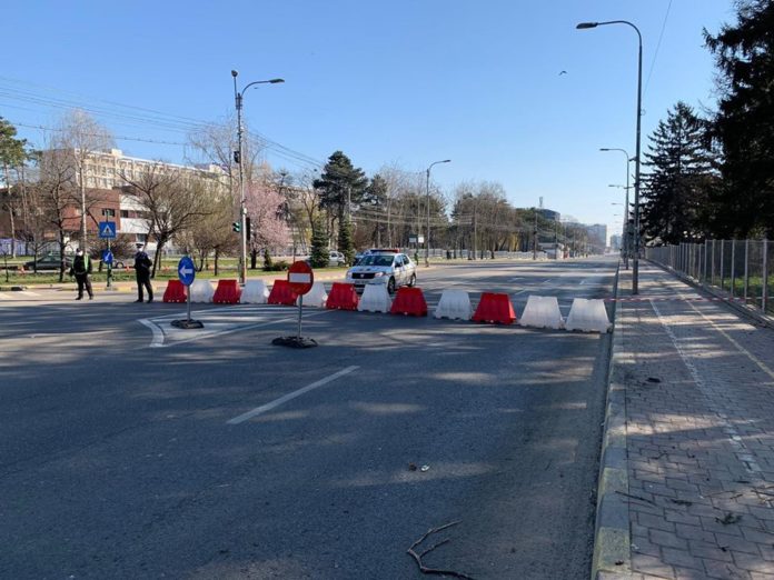 circulație redeschisă pe strada din fața spitalului