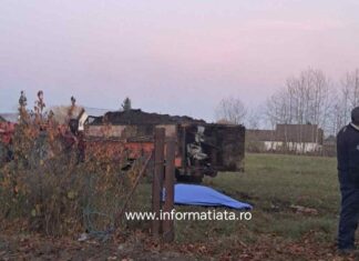 Bărbat mort după ce a fost prins în rolele de la remorca unei mașini de gunoi FOTO