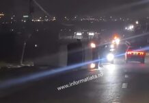 Prăpăd făcut de o mașină scăpată de sub controlul șoferului beat, a lovit vehiculul tot ce i-a ieșit în cale