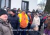Protest la Salcea, peste 100 de oameni s-au strâns miercuri la primărie VIDEO